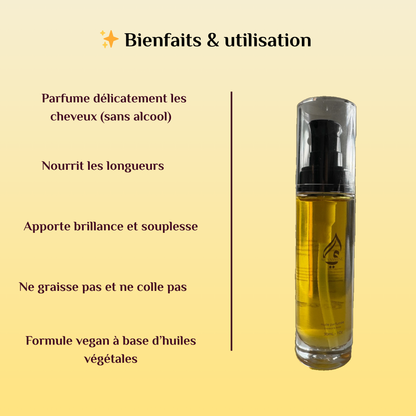 Huile capillaire Parfumée - Passion Musc